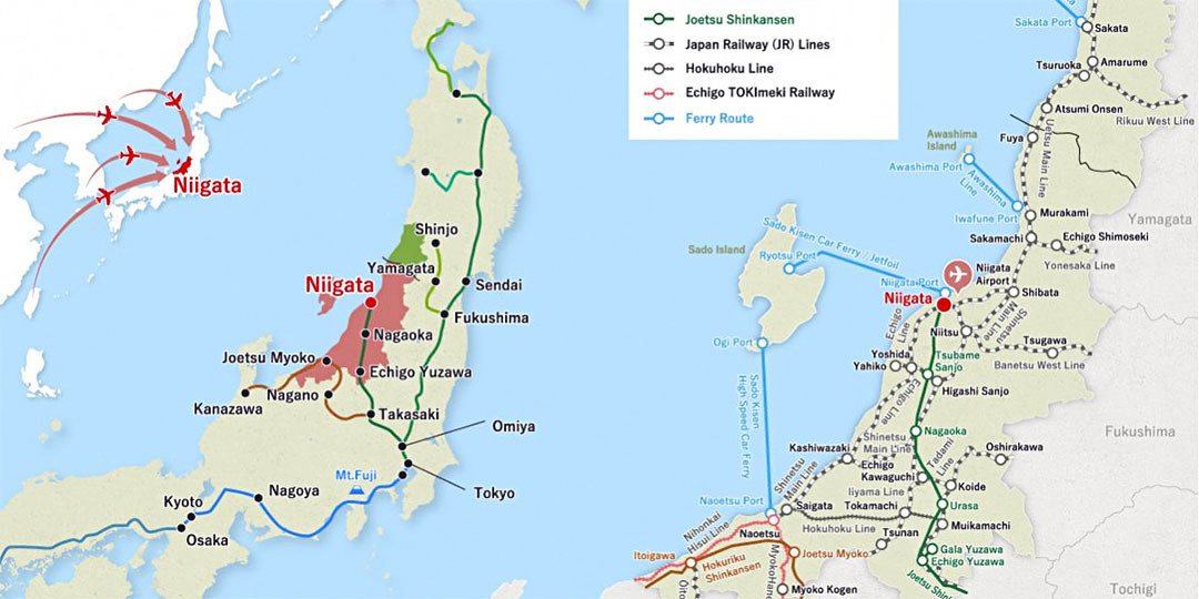 Niigata map